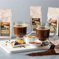 Harry & David Maple Vanilla Moose Munch Gourmet Coffee 2 Bags -Coffee Drinks Shop mm3