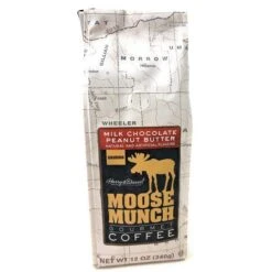Harry & David Moose Munch Milk Chocolate Peanut Butter Ground Gourmet Coffee 3 Bags -Coffee Drinks Shop mmc 1