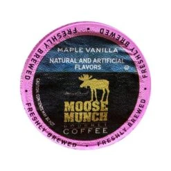 Moose Munch Coffee By Harry & David, Maple Vanilla, 35 Single Serve Cups -Coffee Drinks Shop moosemucnhmapplevanilla 4