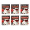 China Mist - Zesty Hibiscus Ginger Organic Black Full Leaf Tea Sachet, 6 Boxes 15 Count Each -Coffee Drinks Shop organic hibiscus ginger herbal tea sachets 6 pack