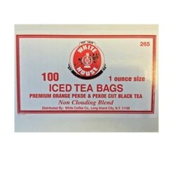 White House Premium Orange Pekoe & Pekoe Cut Black Tea (400/1oz) -Coffee Drinks Shop pptea1 1 1