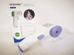 Digital Lcd Infrared Thermometer Non-contact Forehead Baby Adult Temperature USA 12 Pack -Coffee Drinks Shop thermometer 4