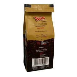 Twix Milk Chocolate, Caramel And Cookie Bars, Naturally And Artificially Flavored Ground Coffee, 4/10 Oz Bag -Coffee Drinks Shop twix1 2